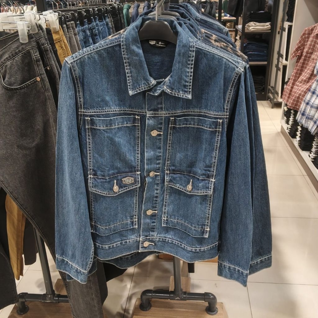 USED JACKET JEANS PRIA - JACKET PRIA KEREN - ORIGINAL