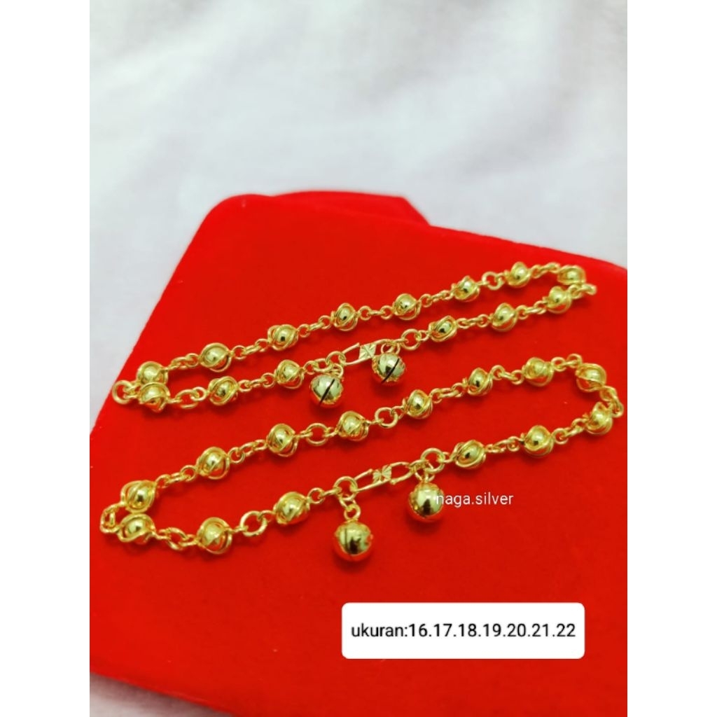 Gelang Rantai Dewasa Perak 925 Asli