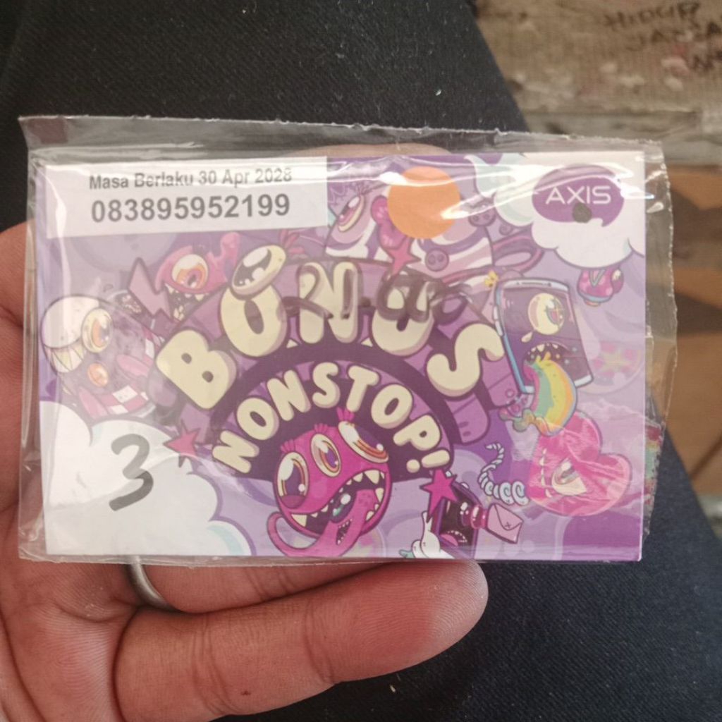 KARTU PERDANA AXIS 3GB