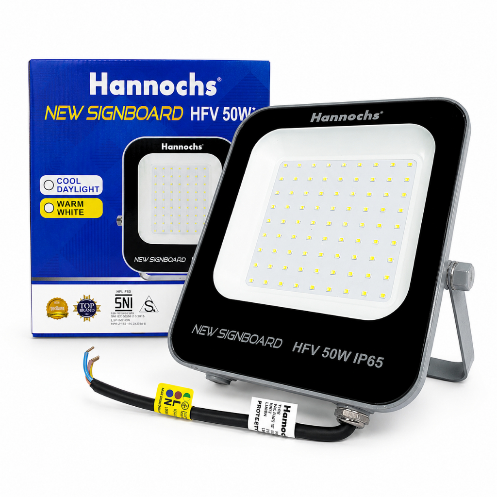 Lampu Sorot Led Outdoor Waterproof Hannochs 50 Watt