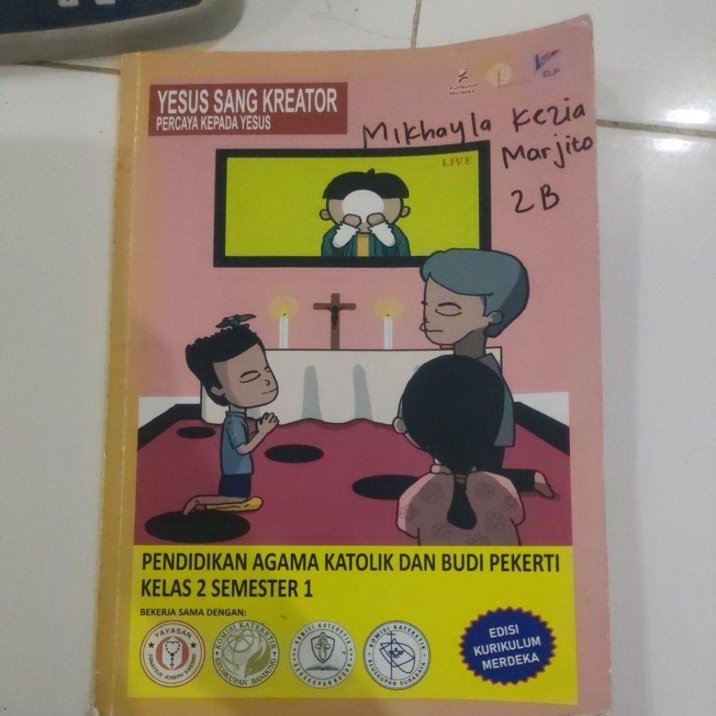 buku agama katolik kelas 2 Yesus sang kreator