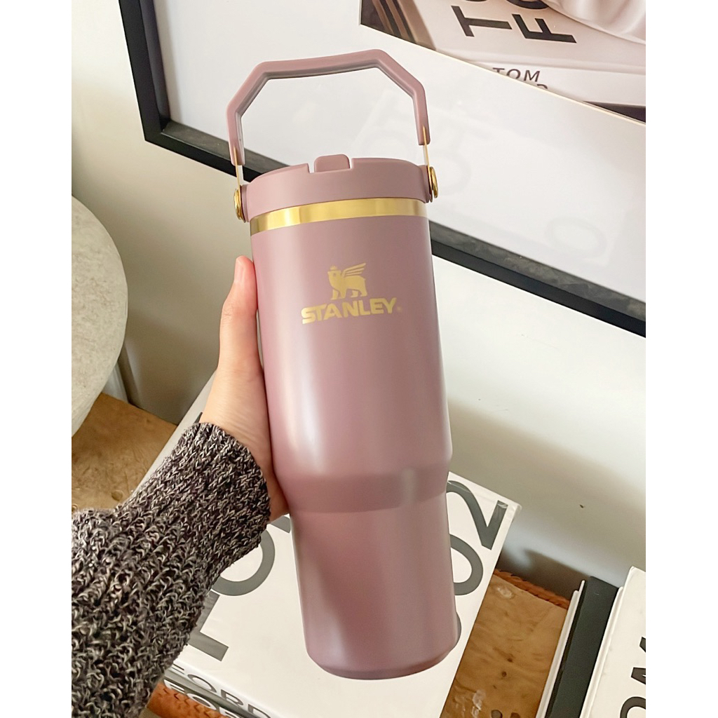 Ready Stanley Jennie Rose Gold Messi Box Gift Hadiah Mewah Tumblr Botol Minum Estetik Owala