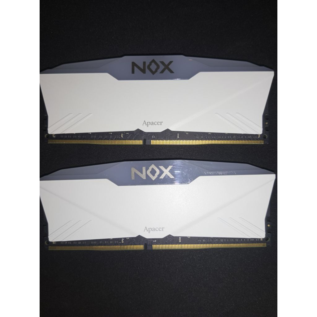 RAM APACER NOX WHITE RGB 16GB X2 3200MHZ DDR4