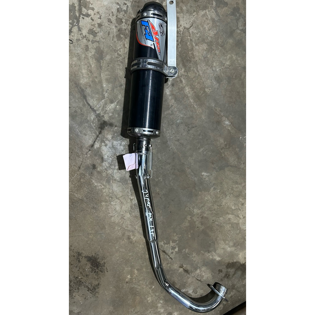 KNALPOT JUPITER MX 135 F4 AHRS CHROME