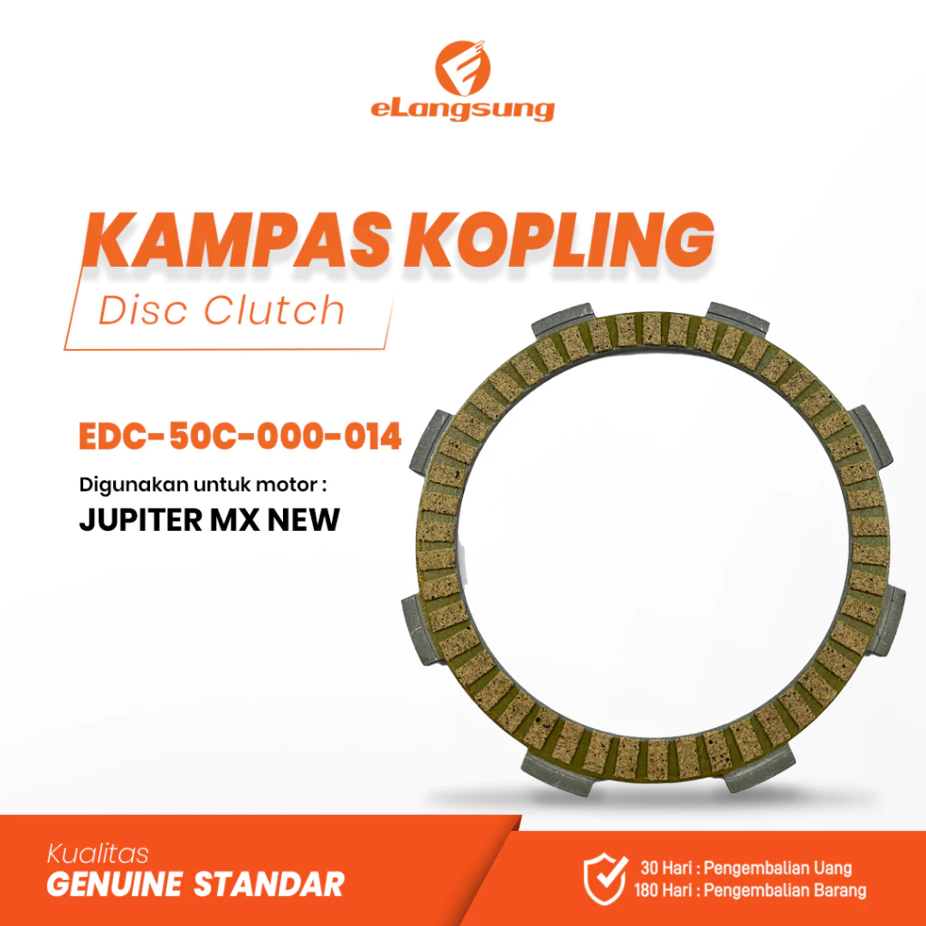 KAMPAS KOPLING KAIN KOPLING JUPITER MX NEW 50C ORIGINAL ELANGSUNG GARANSI 6 BULAN