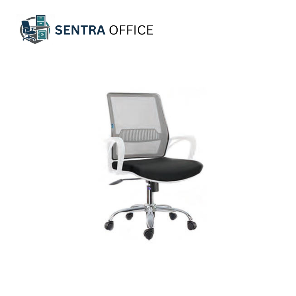 KURSI INCO INDACHI PARGO WHITE - KURSI KANTOR JARING