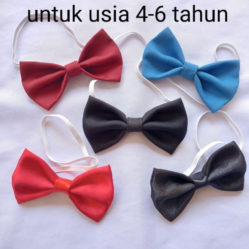 DASI KUPU-KUPU ANAK usia 4-6 tahun / anak TK , aneka warna , hitam, merah, biru
