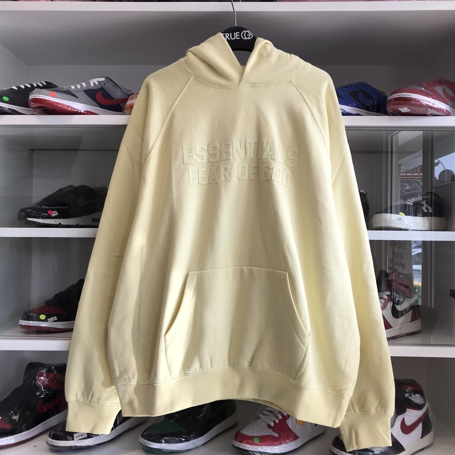 Fear Of God Essentials Hoodie Canary