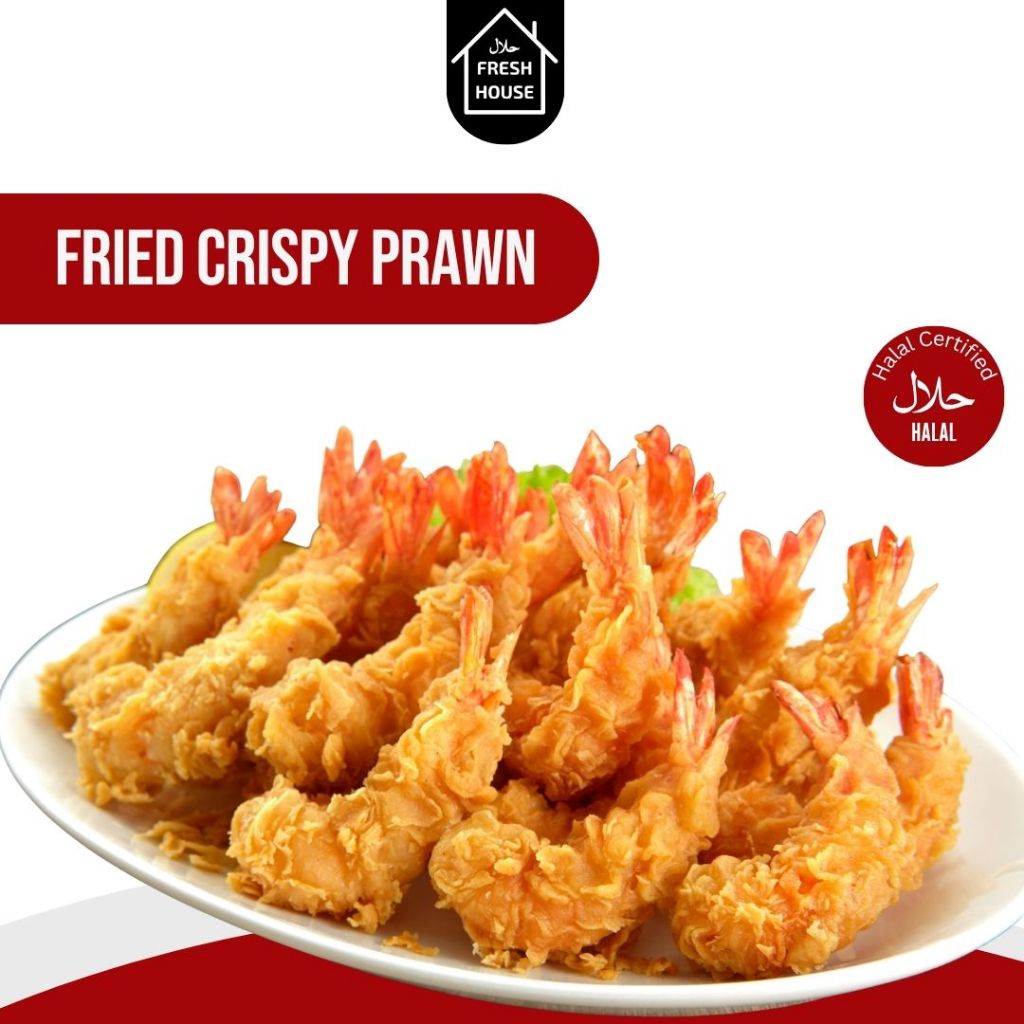 CRISPY FRIED PRAWN 1KG / UDANG TEPUNG CRISPY 1KG/500GR