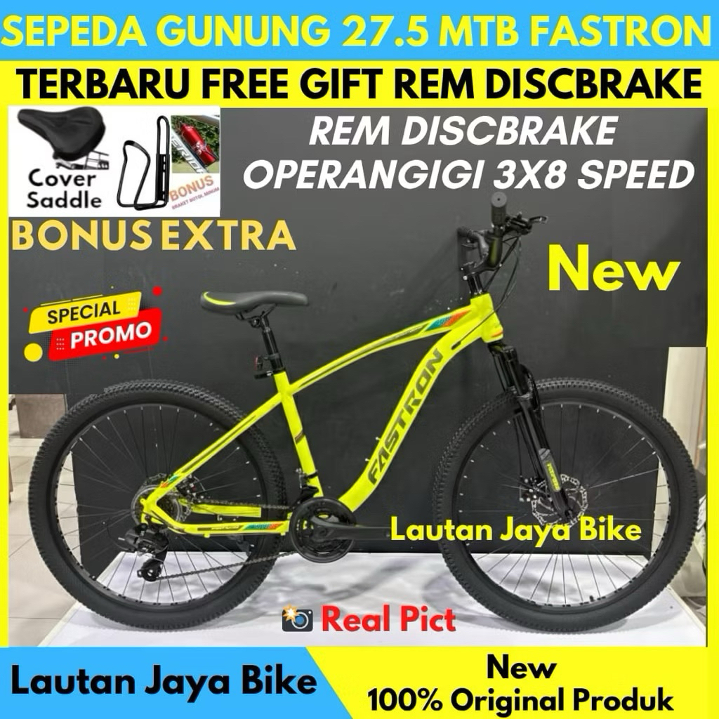 Sepeda Gunung 27.5 MTB FASTRON F-250 by Pacific New