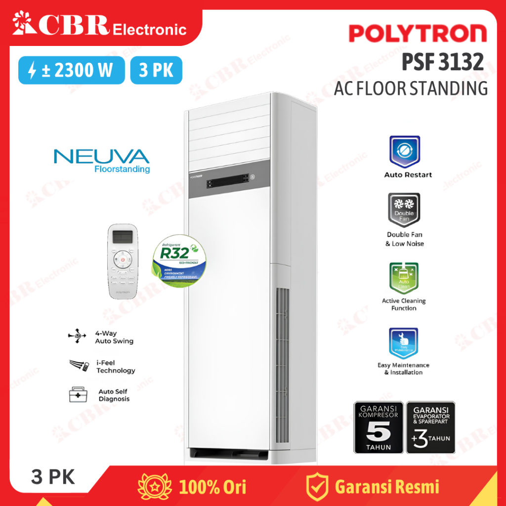 AC Floor Standing POLYTRON 3PK / PSF 3132