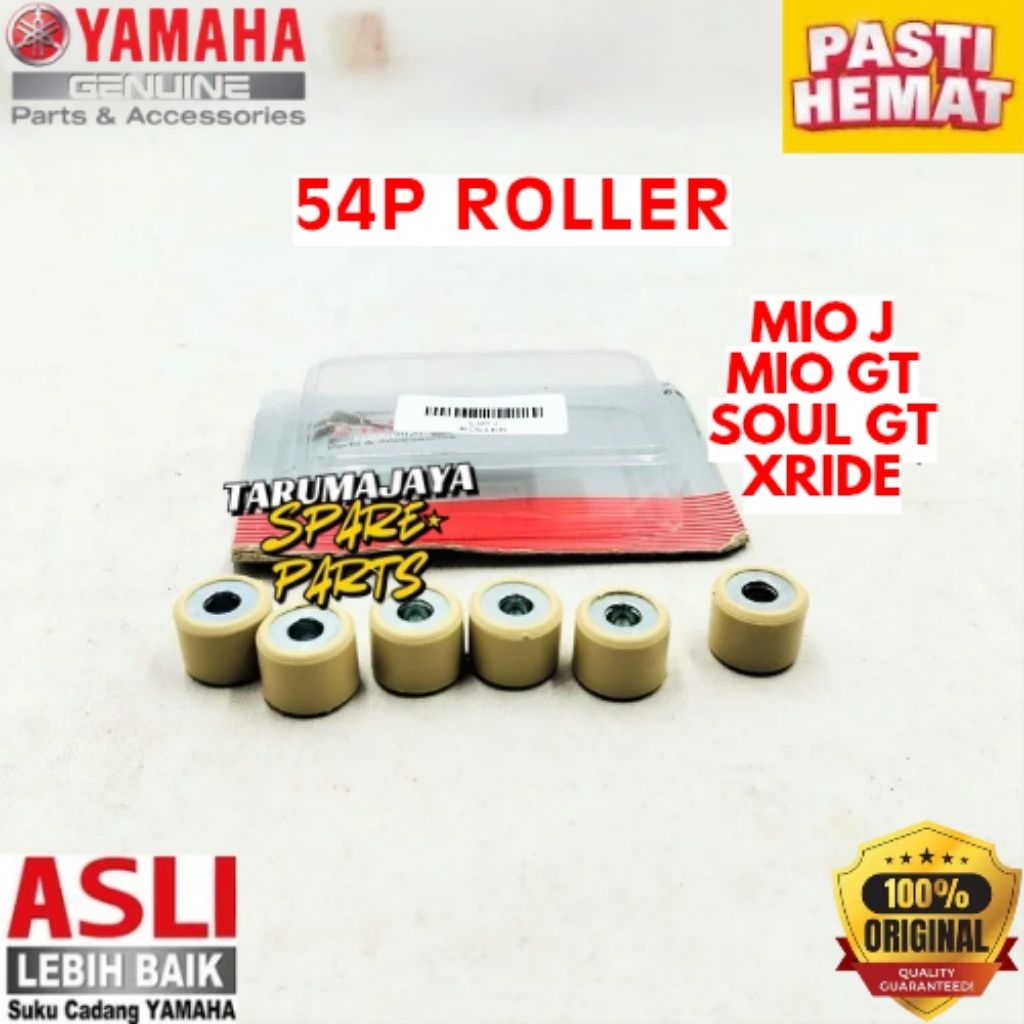 ROLLER ORIGINAL YAMAHA KODE 54P ROLLER MIO J, ROLLER MIO GT, ROLLER SOUL GT, ROLLER XRIDE



