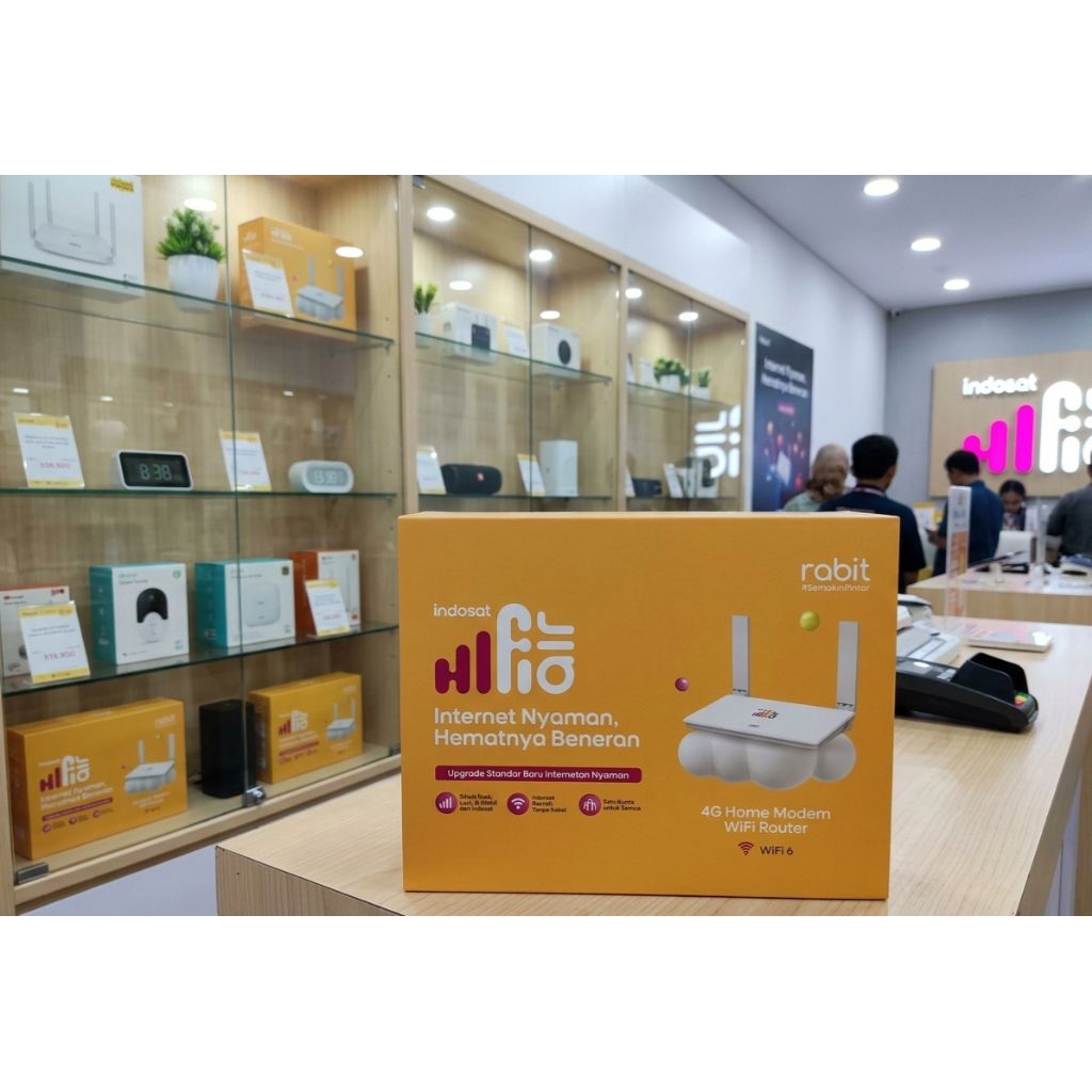 router hifi air indosat + kuota 50gb