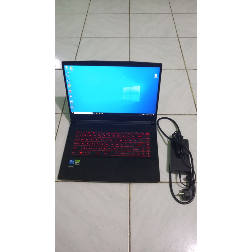 Jual Laptop MSI Thin GF63 Intel i5-Gen12H NVIDIA RTX 4060 Bekas Pribadi