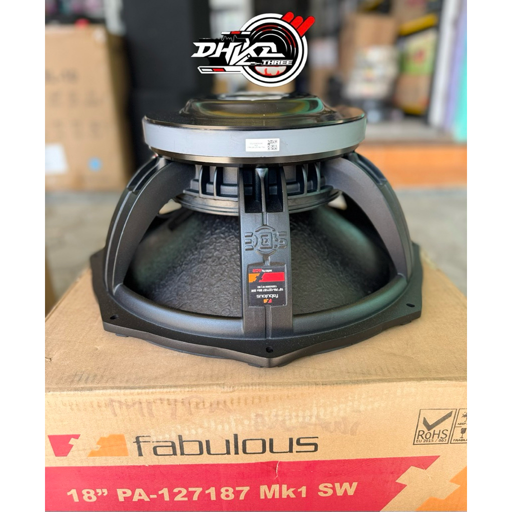 Speaker ACR 18 INCH FABULOUS 18" PA-127187MK1 SW / Speaker Acr Fabulous 18” Pa 127187 Mk1 Sw Origina
