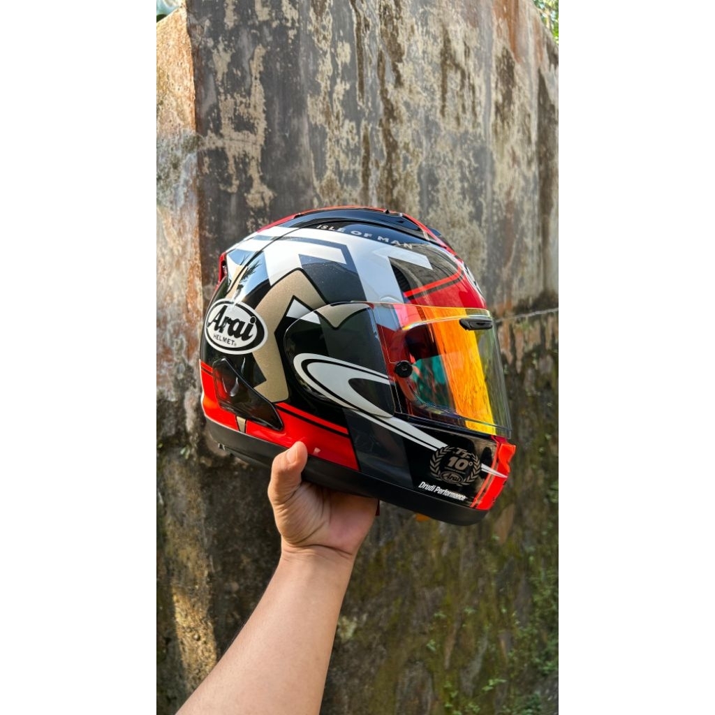 Arai RX7X IOM TT 2018 Limited Edition Size L