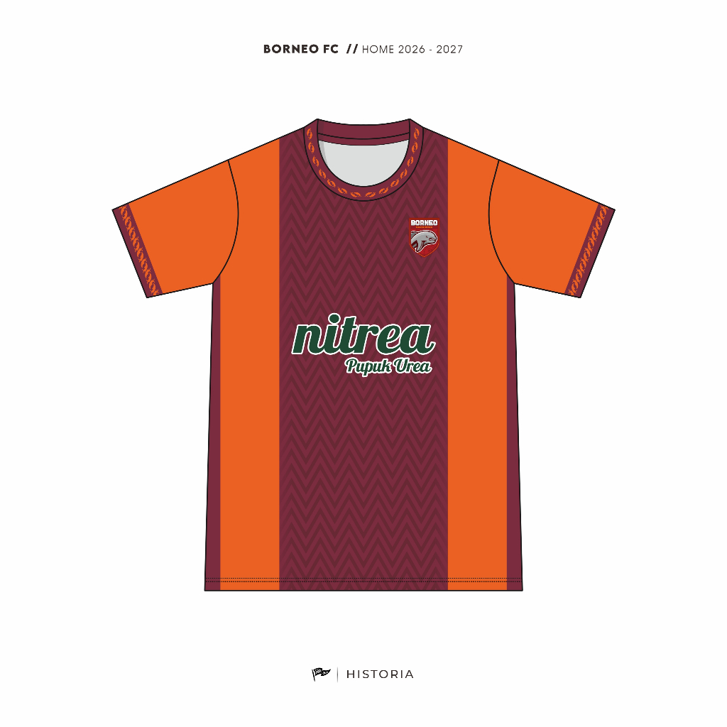 [Historia] Jersey Borneo FC Home 2026 - 2027