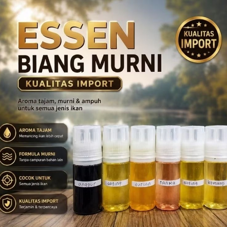 Essen biang murni kualitas import varian terlengkap