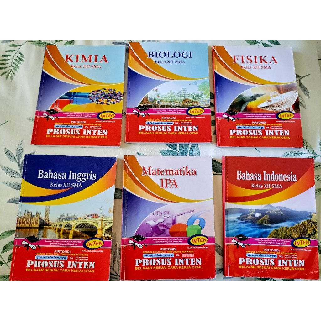Preloved Buku INTEN 2025/2026 TKA SNBT Progress Simak UI