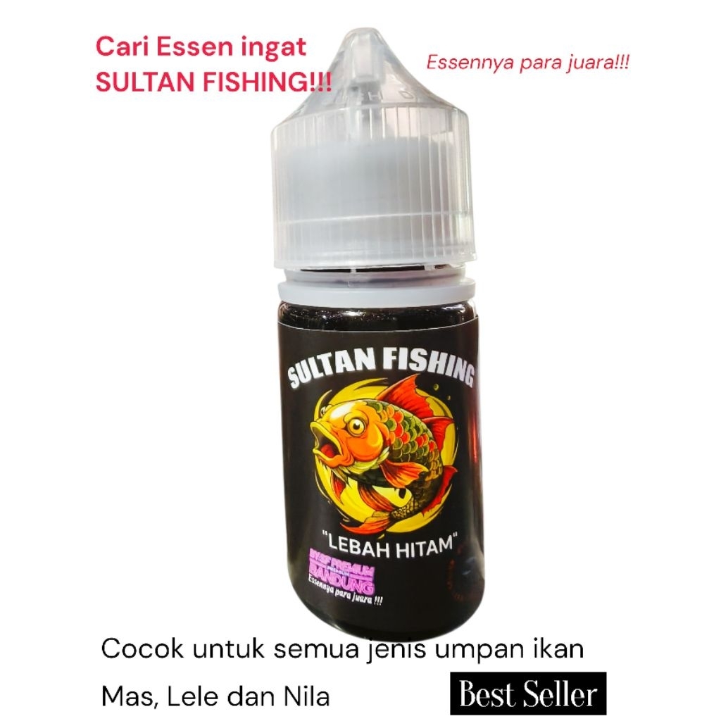 Essen Gacor Sultan Fishing(LEBAH HITAM)Libas semua jenis ikan Mas, Lele dan Nila