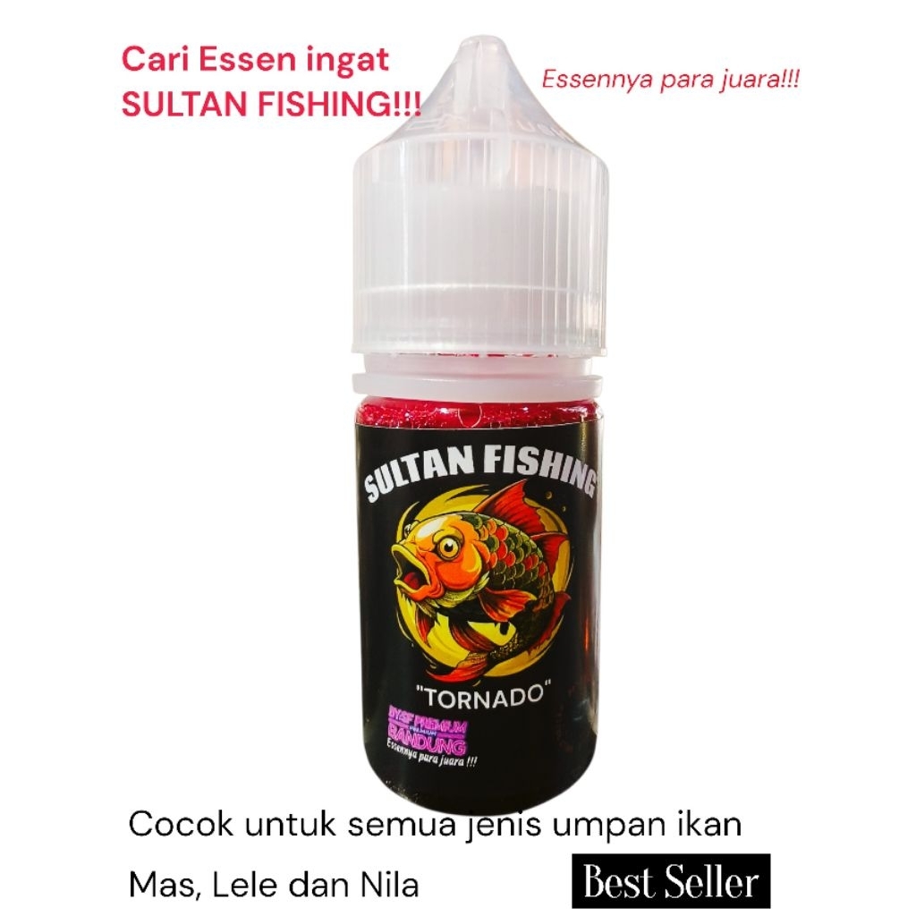 Essen Gacor Sultan Fishing(TORNADO) Libas semua jenis ikan Mas, Lele dan Nila