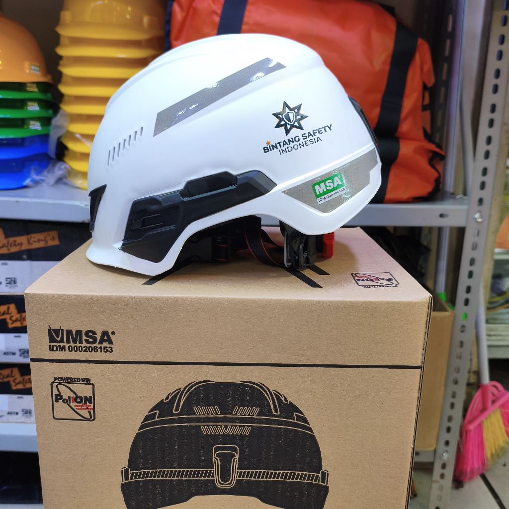 Hlem MSA Climbing V-Gard H1 putih