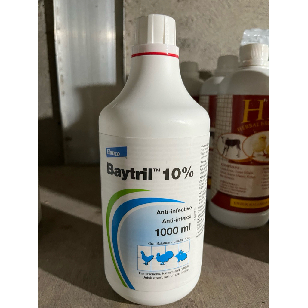 Baytril 10% Antibiotik 1L