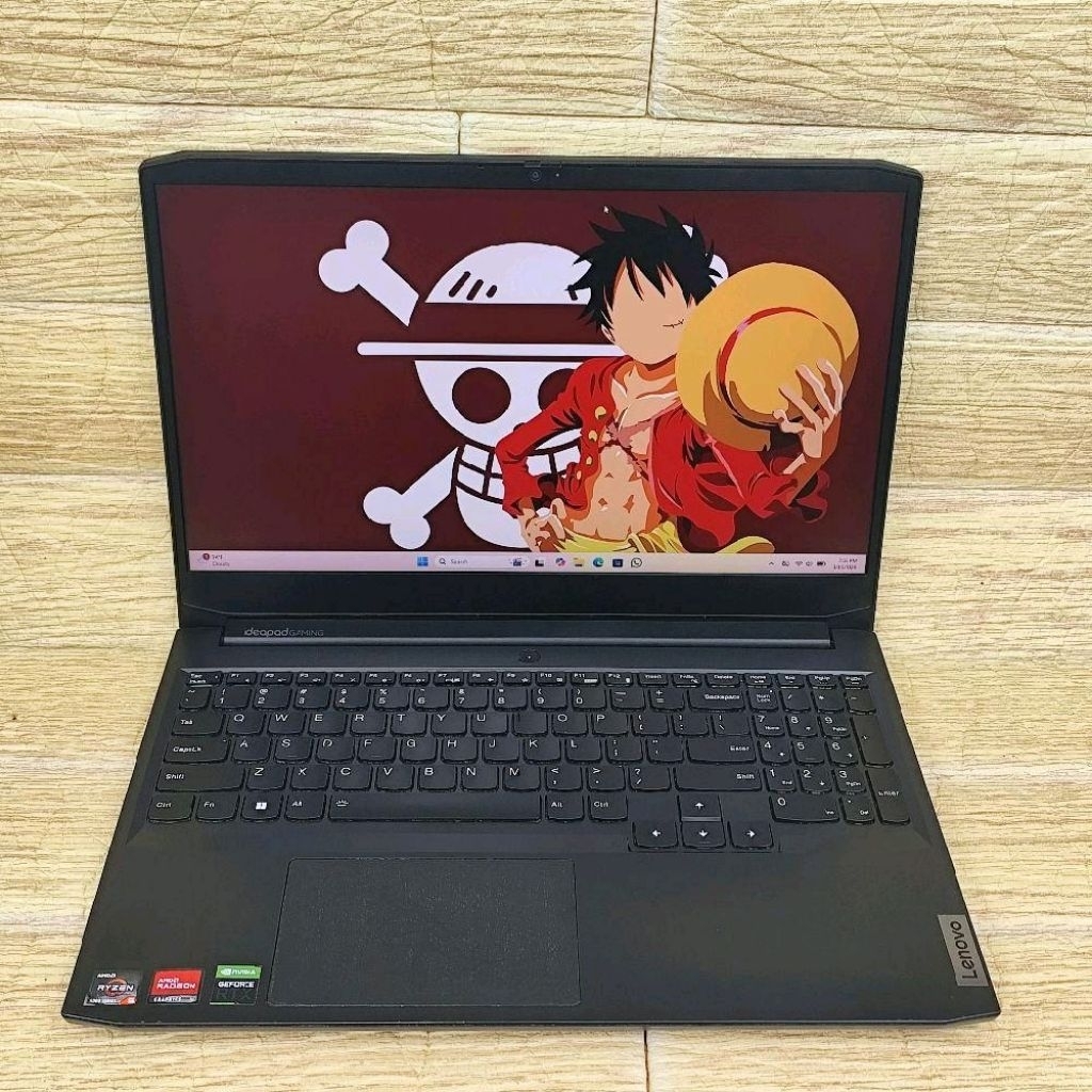 Laptop 2nd Lenovo IP GM 3 AMD Ryzen 5 5600H RAM 8GB RTX 3050 SSD 512GB