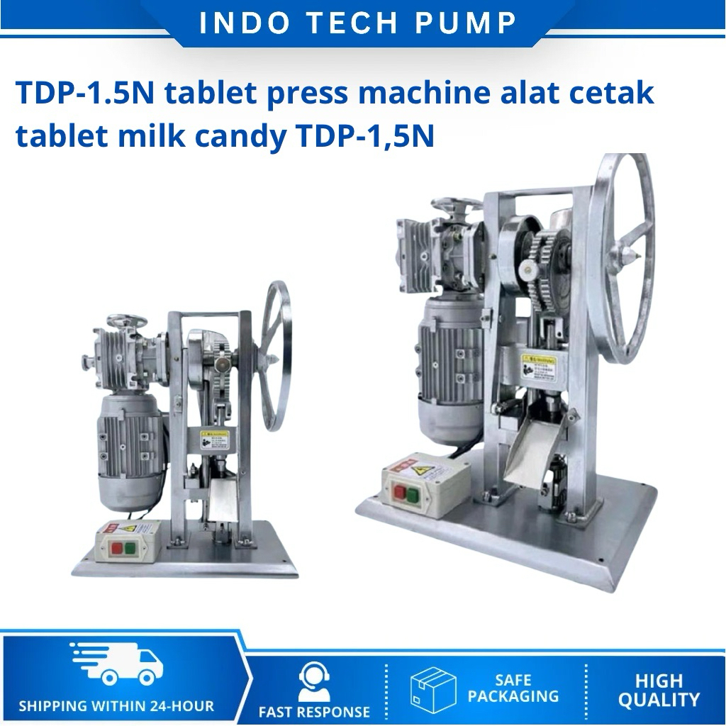 TDP-1.5N tablet press machine alat cetak tablet milk candy TDP-1,5N