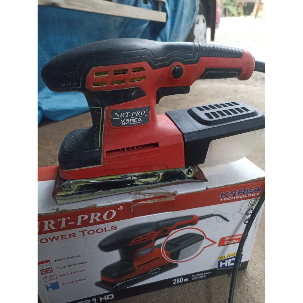 NRT PRO 921 HD Electric Sander - Mesin Amplas bekas pakai like new