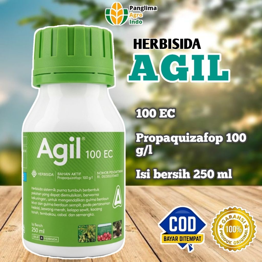 Herbisida Agil 100 EC Membasmi Gulma Daun Sempit Pada Bawang Merah, Tembakau, Cabai, Tomat, Kelapa S