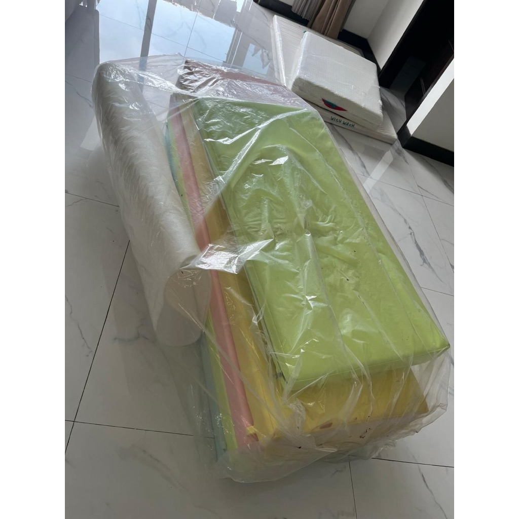 preloved bumper bedding lumba playmat