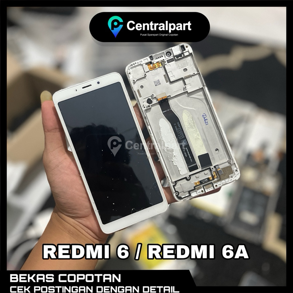 LCD SETFRAME REDMI 6 / REDMI 6A COPOTAN