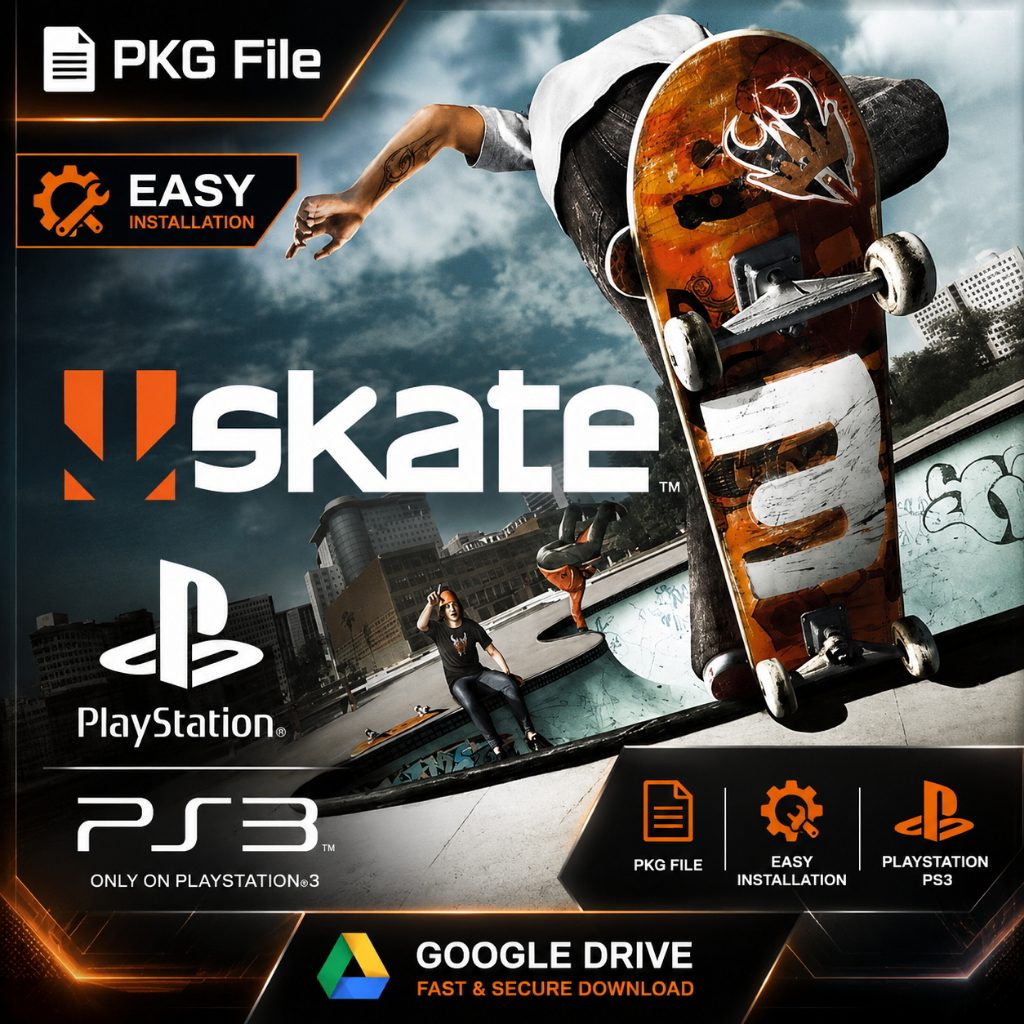 Skate 3 - Game PS3 PKG