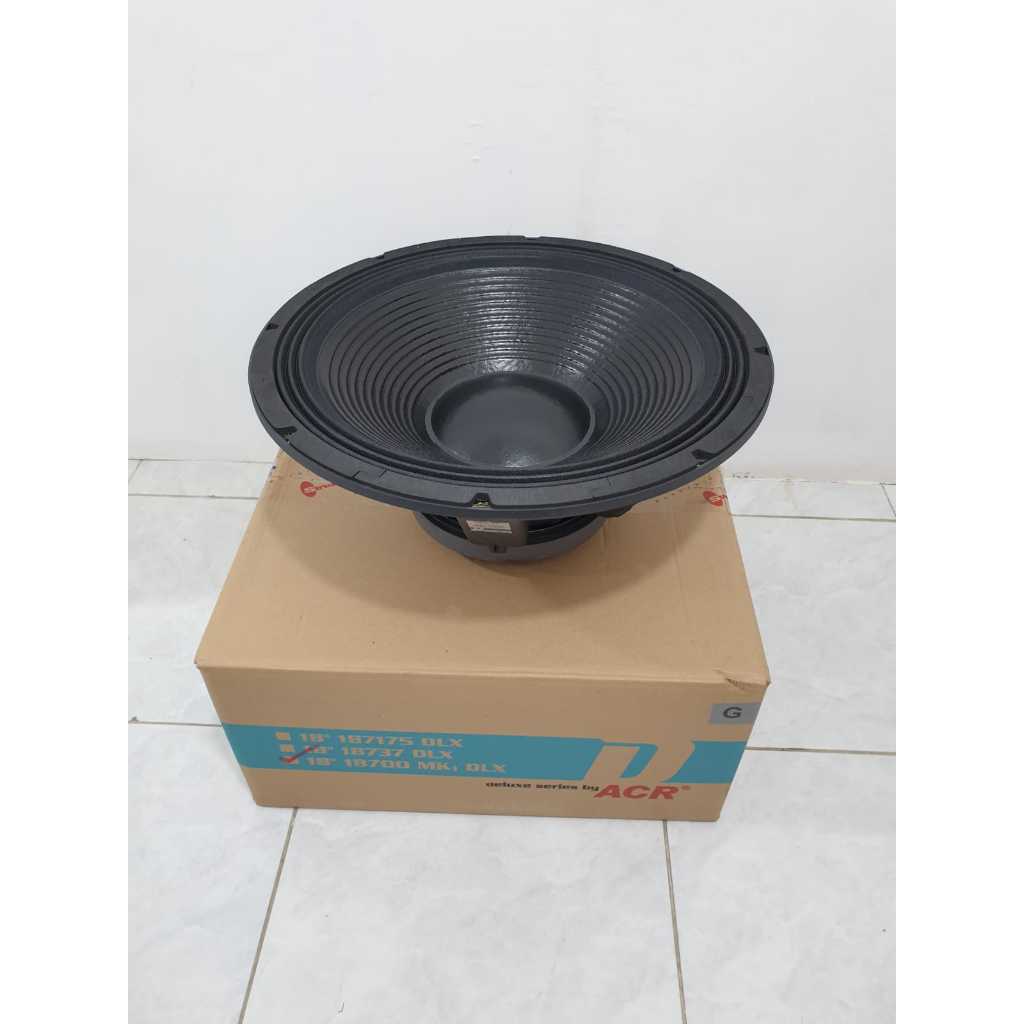 SPEAKER ACR DELUXE 18" 18700 MK¹ DLX SUBWOOFER 1200 WATT