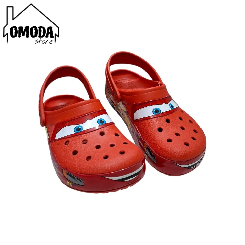 [ CARS MCQUEEN ] / SANDAL CRQCS CARS MCQUEEN / SANDAL CHARACTER MCQUEEN / SANDAL ANAK & DEWASA / SAN
