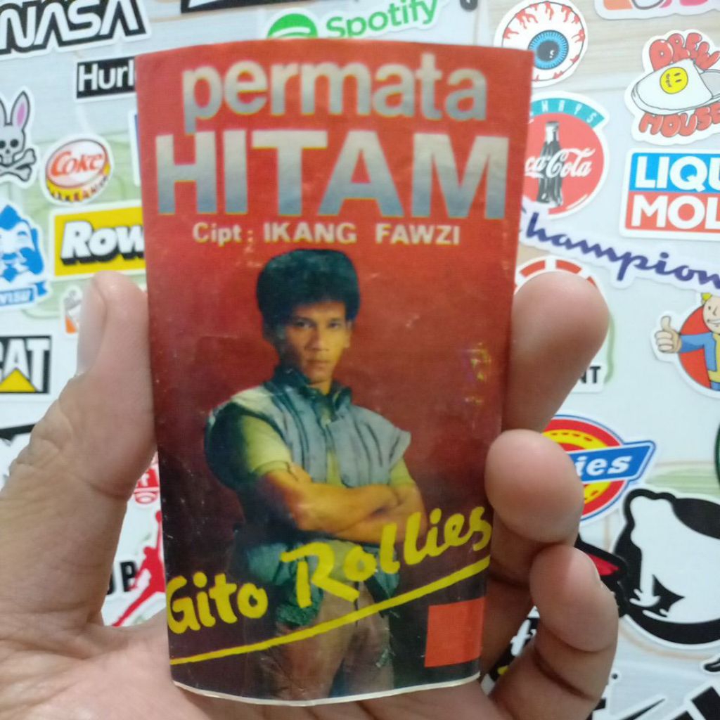 Kaset Pita Gito Rollies - Permata Hitam ( Bootleg Jadul)