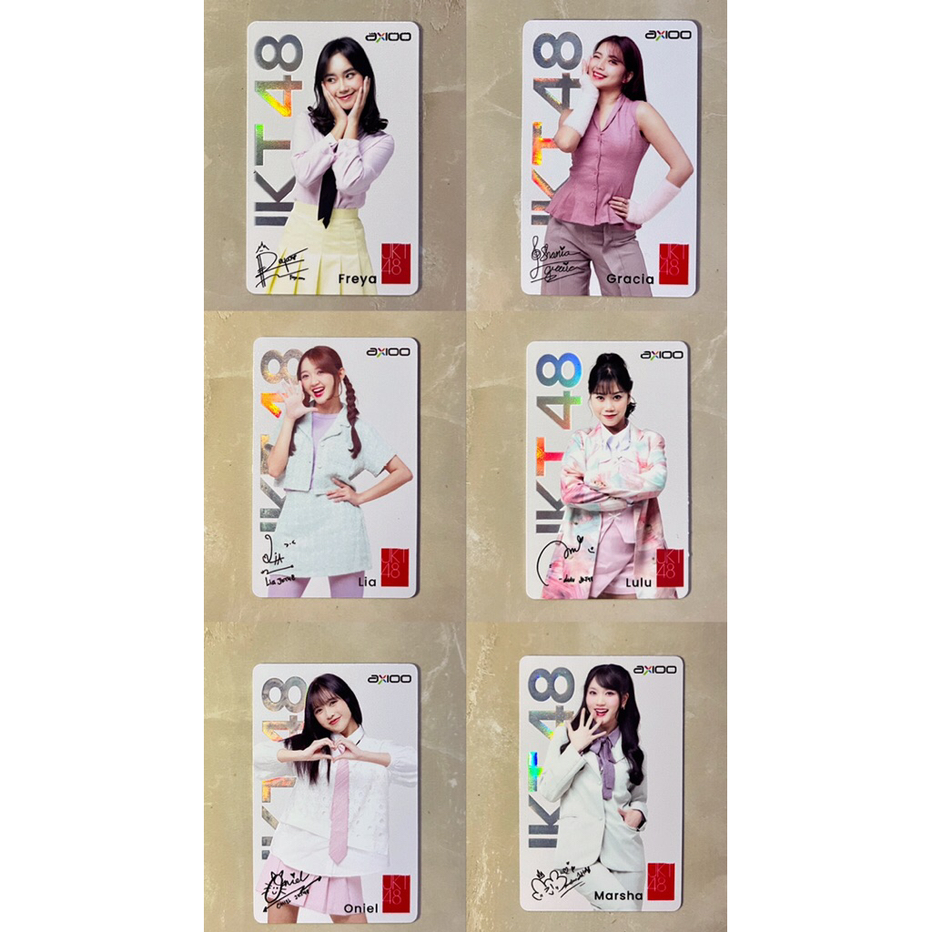 Photocard Jkt48 x Axioo