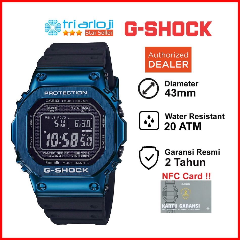 Casio G-SHOCK GMW-B5000G-2DR Jam Tangan Pria Digital Rubber GMWB5000 GSHOCK GMW-B5000G-2 GMW B5000G 