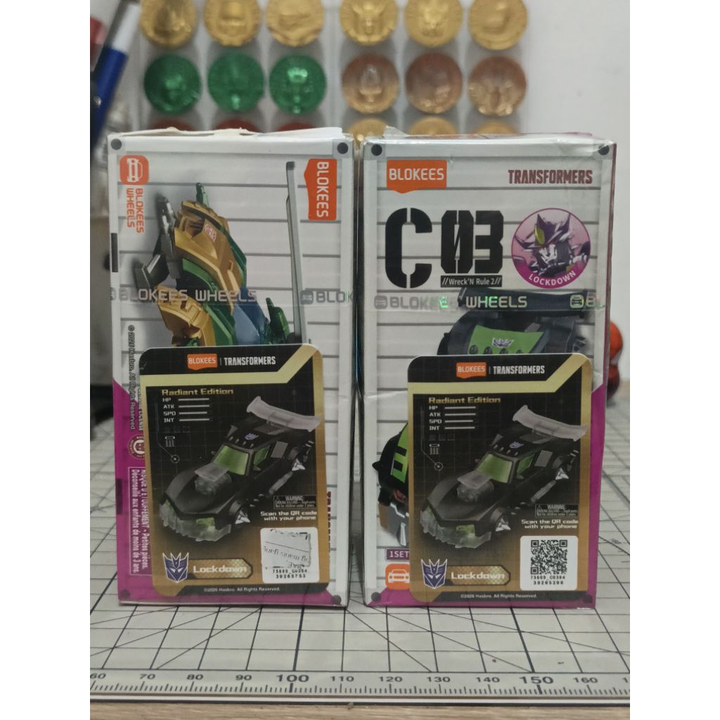 SECRET LOCKDOWN RADIANT WHEELS TRANSFORMERS C03 OFC