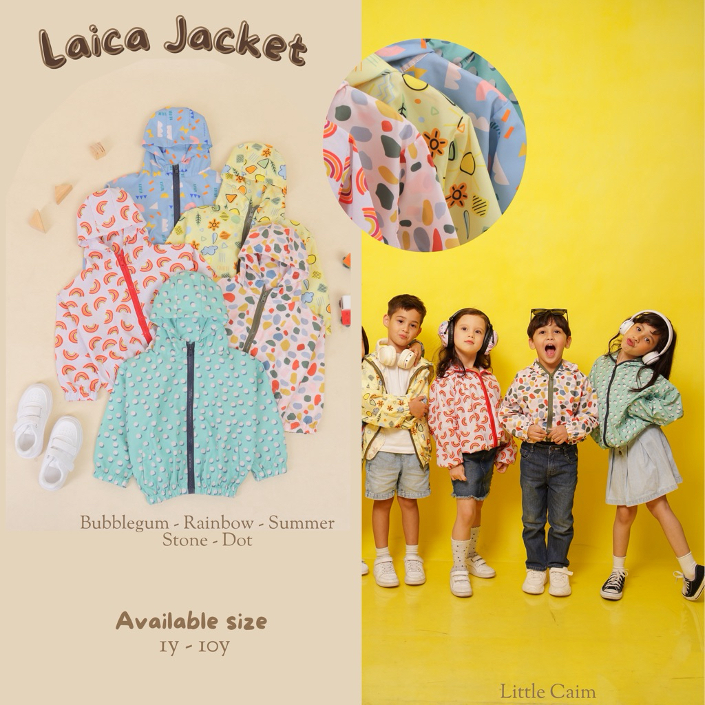 LAICA JACKET - little caim - jaket anak unisex