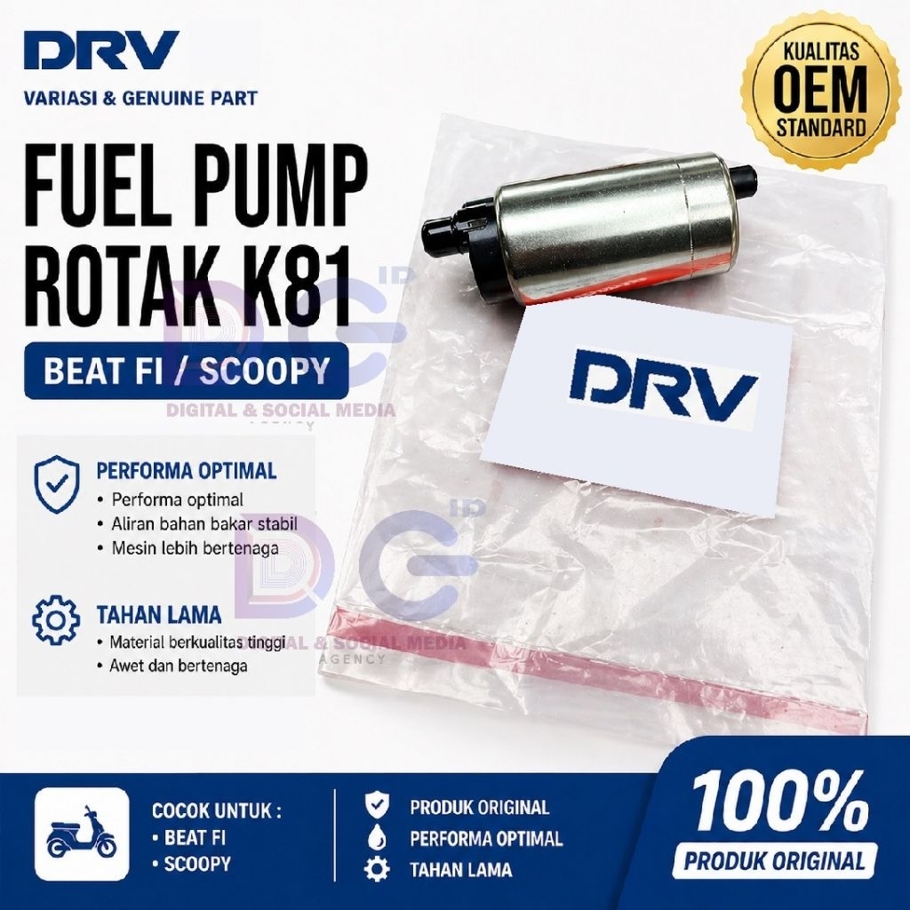 Fuel Pump K81  Rotak Beat Fi / Scoopy