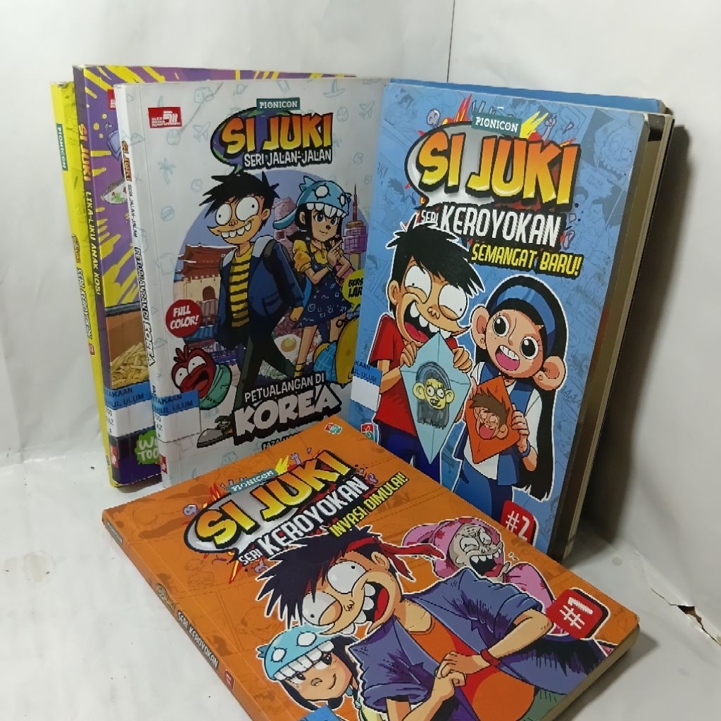 KOMIK SI JUKI PETUALANGAN Cabutan Bebas pilih