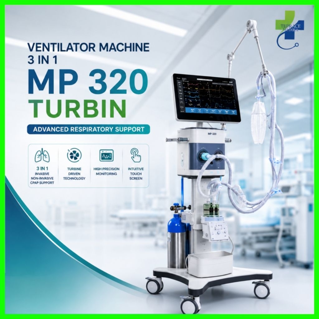 Ventilator ICU / Ventilator MP320 Turbin / Ventilator ICU 3 in 1 / Ventilator ICU MP 320 Turbin 3 in