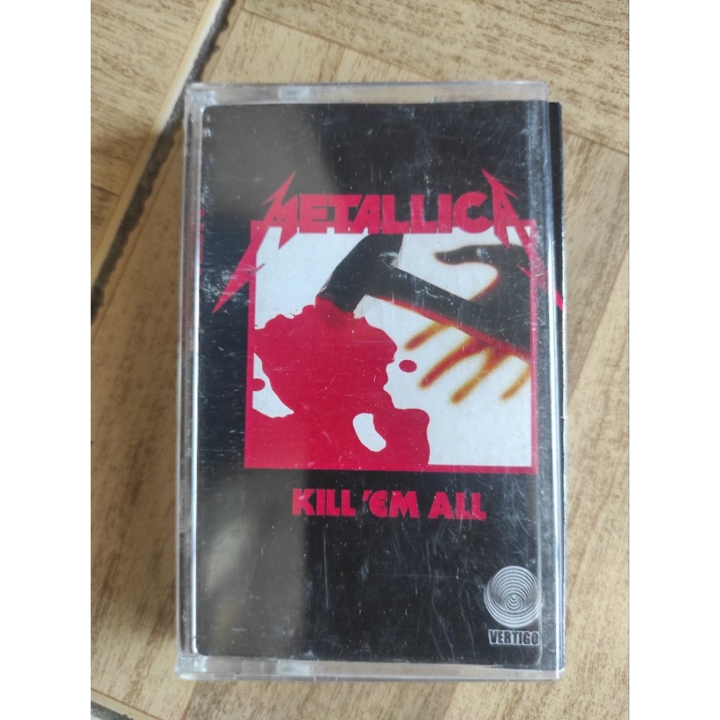 kaset pita METALLICA "kill'em all" (bootleg)
