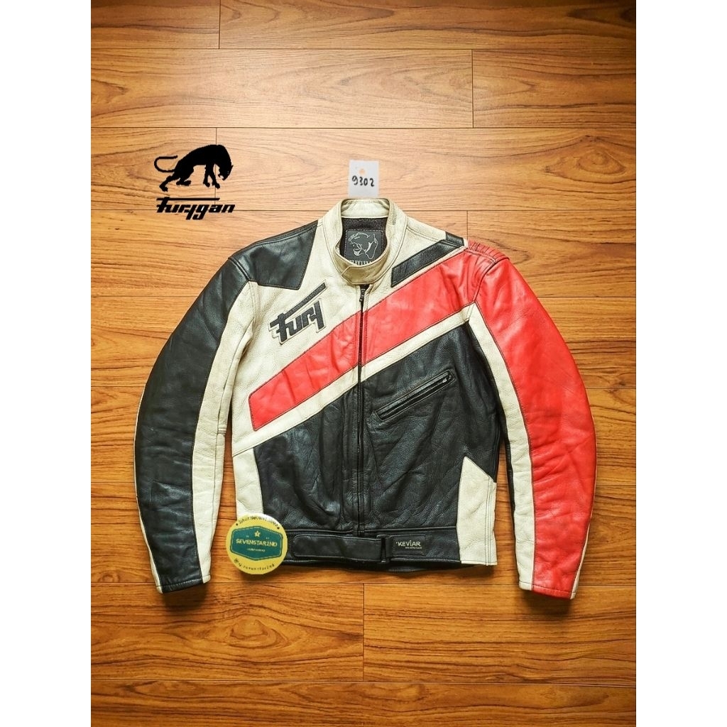 furygan leather bikers Motorcycle jacket