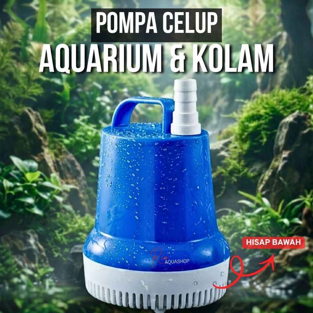 Pompa Aquarium Celup Tipe PSP 2000Z - 9500Z Pompa Air Kolam Ikan Hemat Listrik - Power Head Mesin Ai