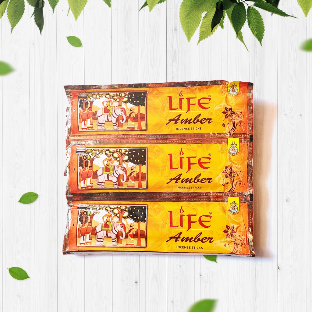 Dupa Life Amber Pouch Rentengan / Dupa Harum / Dupa Impor Premium