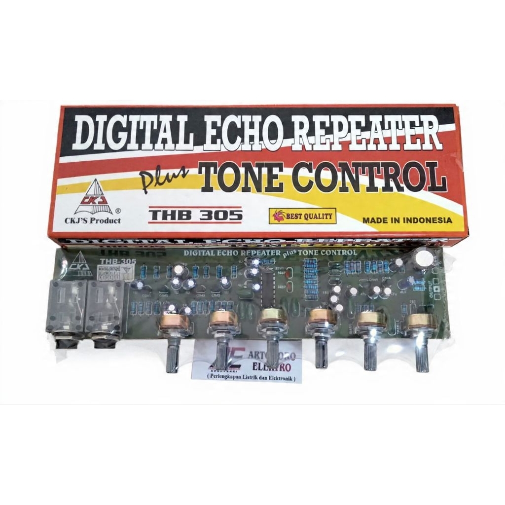 Kit Digital Echo Repeater plus Tone Control/Thb305/CKJ