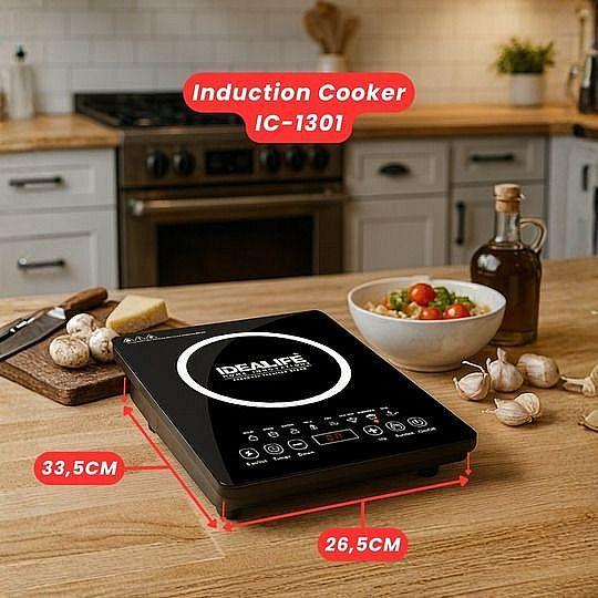 IDEALIFE IC1301 - IC1001 kompor listrik IL201 - IC 1301 - IC 1001 Induksi 1 tungku induction cooker 